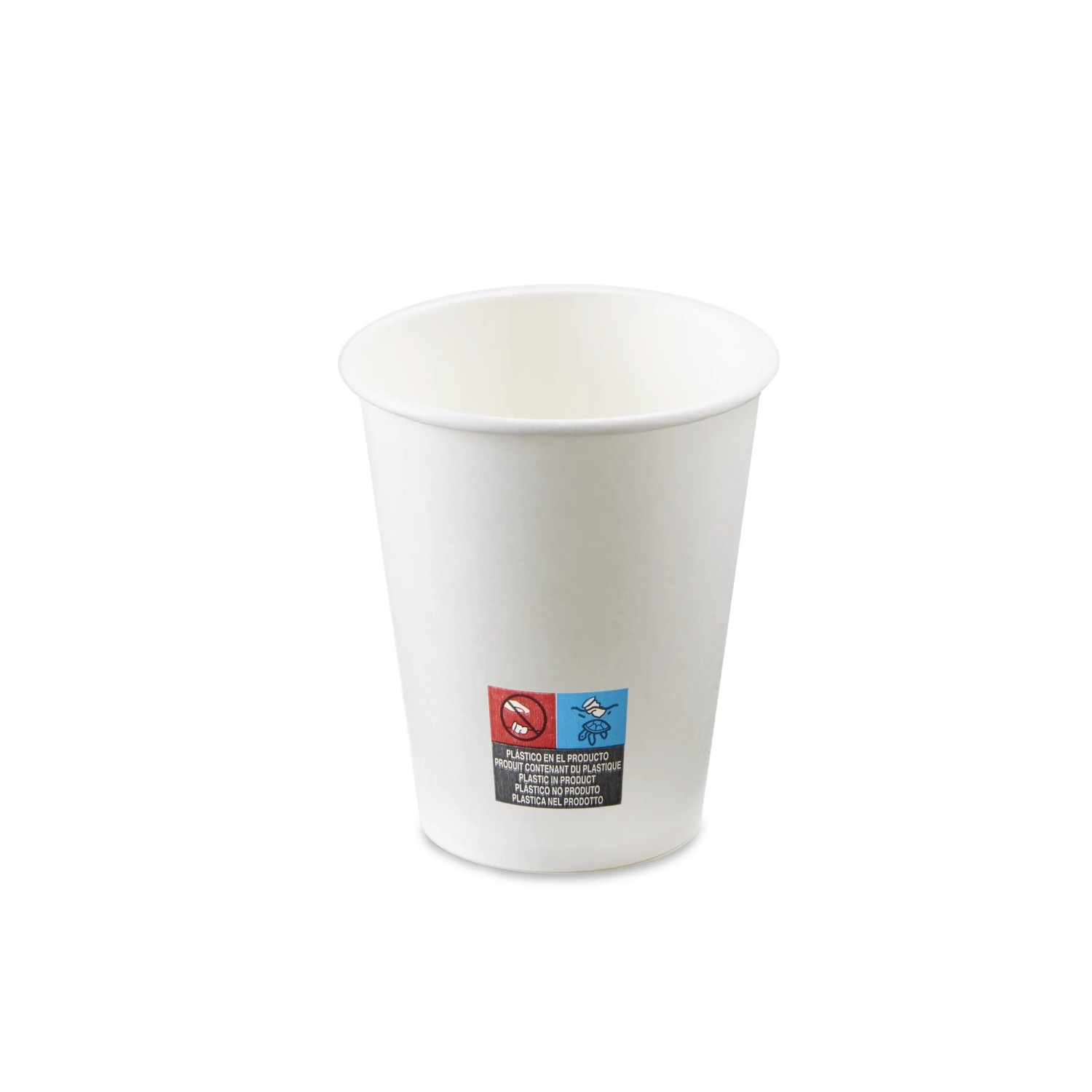 White Paper Cup 290 cc Naturgo of Nupik by deSter