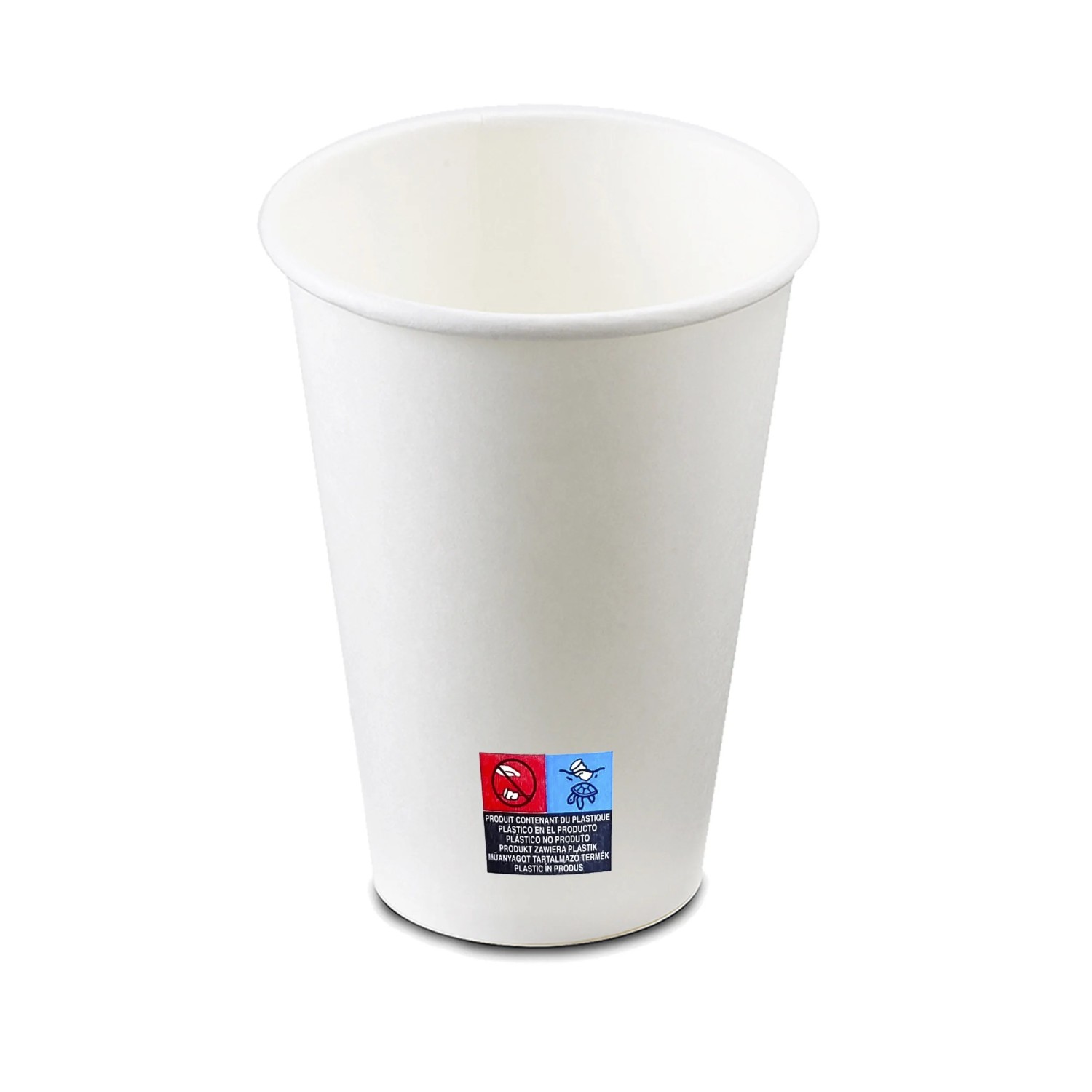 Vaso Cartón Blanco 600Cc/20Oz B-20 Naturgo  de Nupik by deSter